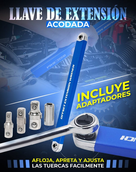 llave de extensión acodada - FlexiWrench