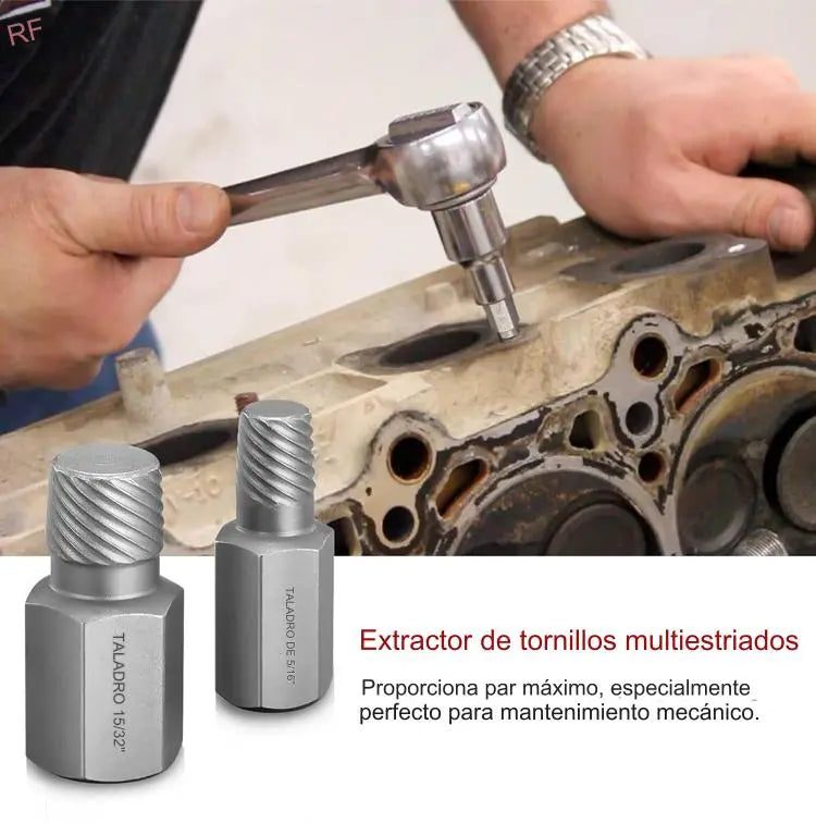 Extractor de tuercas kit 25 piezas