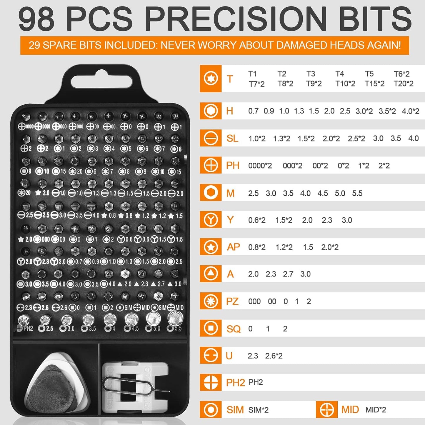 Juego de 115 destornilladores en 1 - ScrewMaster Pro™