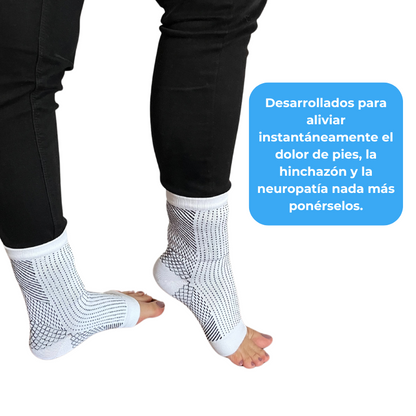 Calcetines De Neuro Compresión - Obtén Alivio Instantáneo De Pies Hinchados Y Adoloridos